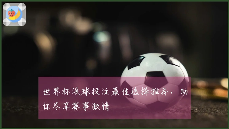 世界杯滚球投注最佳选择推荐,助你尽享赛事激情