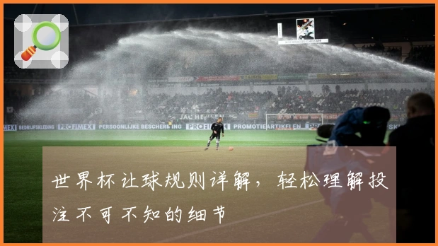 世界杯让球规则详解，轻松理解投注不可不知的细节