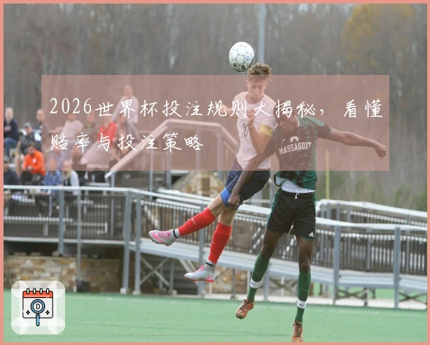 2026世界杯投注规则大揭秘，看懂赔率与投注策略
